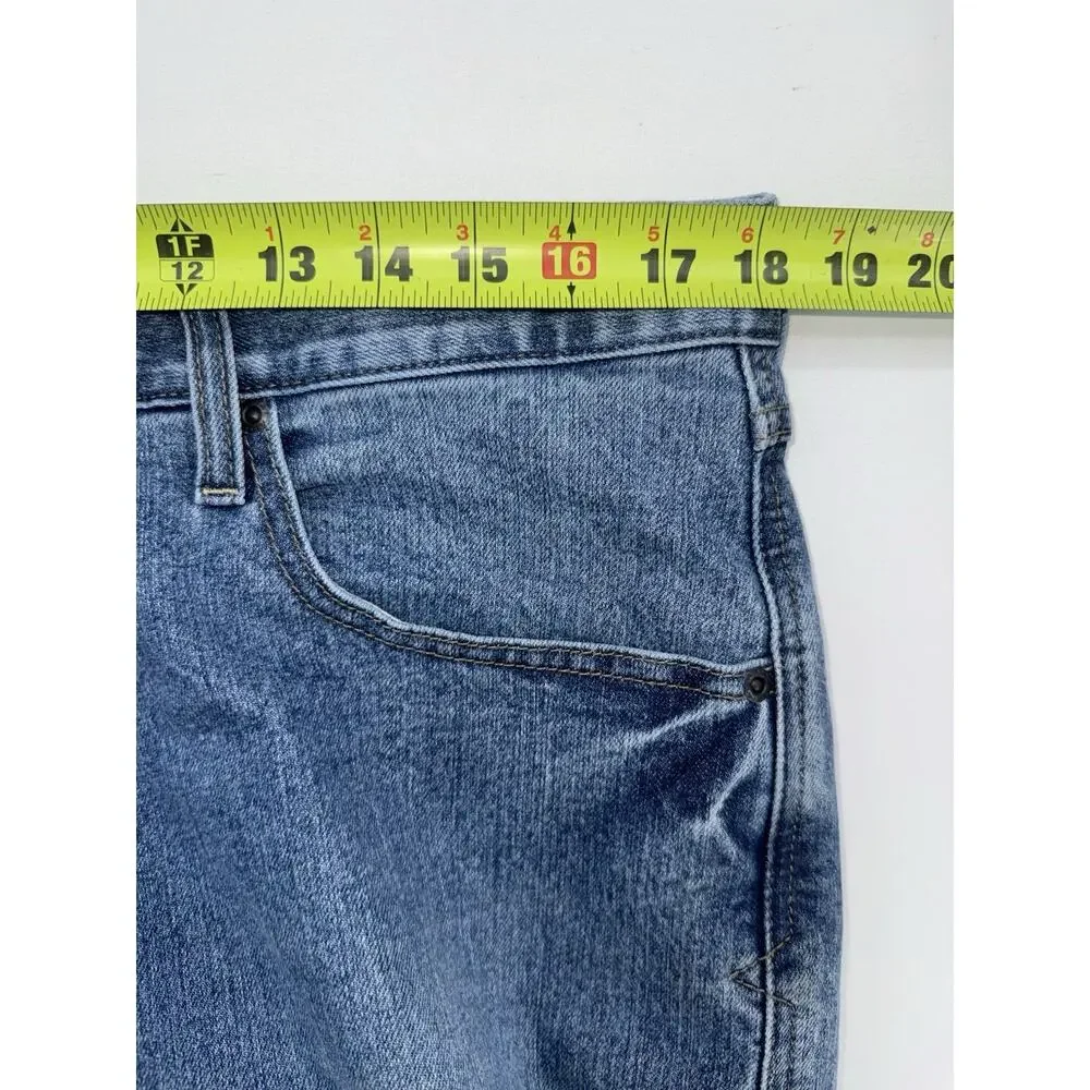 Ariat Rebar M4 Durastretch Relaxed Boot Jeans Mens 34 / 32 Blue Denim Workwear